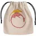 Мішечок для кубиків Q-Workshop Dragon Beige & multicolor Dice Bag (BDRA101)