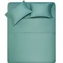 Комплект постельного белья Ardesto Mix & Match полуторный зеленый сатин (ART1622SG)