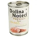Влажный корм Dolina Noteci Premium Pure для собак склонных к аллергии, с курицей и коричневым рисом, 400 гр