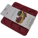 Форма Baltali Silikon силиконовая для выпечки тарталеток 9 шт. красная (609)