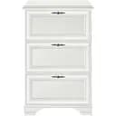 Тумба для взуття ВМК (БРВ) Кентукі SFB3B Білий альпійський (GRB-2006)