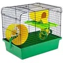 Клітка для гризунів Лорі Хом'як 1 Люкс, 33х23х29 см, цинк, в асортименті (К-Лц014)