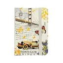 Блокнот А6 на резинке 5702-3 твердая обложка, линия 14х9 см 80 листов