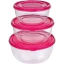 Набір ємностей круглих Ucsan Soft & lock 3 шт. в асортименті (24000)