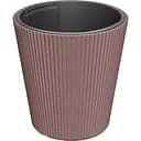  Кашпо для цветов Prosperplast Milly круглый конус 300 мм марсал