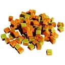 Ласощі для собак Селянські Смаколики курячі кубики зі шпинатом 1 х 1 х 1 см 500 г