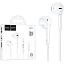 Навушники HiFi Hoco M111, вкладачі, 14 мм динамік білі