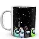 Кружка GeekLand Амонг Ас Among Us Один из нас В ряд AU.02.555 330 мл белая