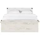 Кровать полуторная ВМК (БРВ) Индиана JLOZ/120 без основания под матрас 120x200 см Сосна аризонская (BRW-1539)