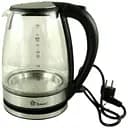 Електрочайник дисковий скляний Domotec MS-8110 Чорний