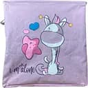 Кошик для іграшок Metr+ CLR618 бавовна водонепроникне просочення 50х40х50 см Фіолетовий