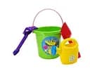 Игровой набор для песочницы №1 013555 с ведерком Салатовый