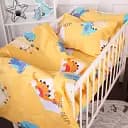 Комплект постельного белья MirSon Бязь Kids Time 20-0033 Good dinosaur 110x140 см (2200009638893)