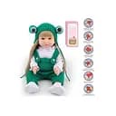 Кукла резиновая функциональная AFD, высота 52 см, звуки, прошитые волосы, аксессуары 8866-27S