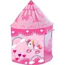 Палатка MR 1471: компактная и надежная для кемпинга и отдыха, розового цвета с принтом единорогов.