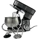 Стаціонарний міксер тістоміс Rainberg RB-8086 з металевою чашею планетарне обертання 5л 3800Вт Срібний