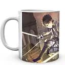 Кухоль GeekLand Атака Титанів Attack on Titan Ерен Йегер і Леві Аккерман наступ AT.02.65 330 мл білий