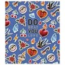 Зошит загальний Школярик Do what you love 048-3311K-2 в клітинку 48 аркушів