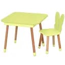 Столик со стулом Bambi "Бабочка" 06-025Y-BOX с ящиком желтый