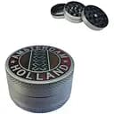 Гриндер для измельчения табака Амстердам HL-243 HOLAND XXX Silver Red (10904)