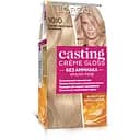 Краска-уход для волос без аммиака L'Oreal Paris Casting Creme Gloss, тон 1010 (Светло-светло-русый пепельный), 120 мл (A5777076)