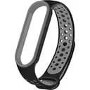 Ремінець Becover Vents Style для Xiaomi Mi Smart Band 7 Black-Gray (710504)
