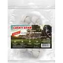 Лакомства для собак Lucky Star Кость-узелок из беленой сыромятной кожи 500 г