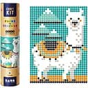 Картина по номерам стикерами Умняшка Лама 33х48 см 1200 стикеров 1814