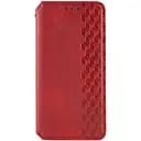 Шкіряний чохол-книжка Getman Cubic PU для Oppo A98 Червоний