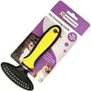 Гребінець граблі Bronzedog округлий дворядний 16х9 см