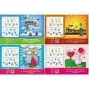 Набір білого та кольорового картону і паперу А4, ТМ "Тетрада", 21 аркуш,