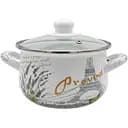 Кастрюля Verona эмалированная со стеклянной крышкой 4 л (VR-0004-22)