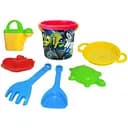 Песочный набор Tigres 81354 Блеск и монстромашин 7 предметов для ярких игр в песочнице и на пляже