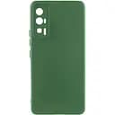 Чохол Lakshmi Silicone Cover Full Camera (A) для Xiaomi Poco F5 Pro Зелений / Dark green