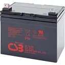 Акумулятор CSB AGM 12V (12V/34Ah/408Wh) (GP12340) [112295]