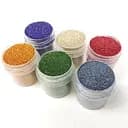 Набор глиттера для био-тату Большой № 5 Fresh Tattoo glitter-set-big-6x-5, 6 штук по 12 мл