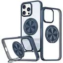 Чехол Epik TPU+PC Metal Ring with MagSafe для Apple iPhone 15 Pro Max 6.7 Синий