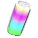 Портативна акустика Hoco HC18 з підсвічуванням бездротова біла