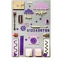 Развивающая игрушка Temple Group Бизиборд 60х40 см фиолетовый (TG100006)