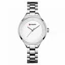Часы наручные женские Curren 9015 Silver White (18679)