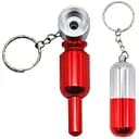 Трубка курильна металева HL-195 Silver Red (17849)