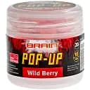 Бойлы Brain Pop-Up F1 Wild Berry (земляника) 10 mm 20 g