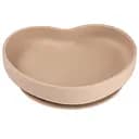 Тарілка Canpol babies Серце, силіконова, бежева (80/309_bei)