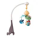 Карусель детская HL 2020-76 с подсветкой, мелодиями и автоматическим вращением разноцветный