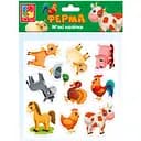 Набор мягких наклеек Vladi Toys Ферма VT4210-08
