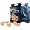 Набір кубиків Classic RPG Beige & burgundy Dice Set , 7 шт. (SCLE87)