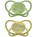 Пустышка Nip Моя бабочка Зеленая серия 5-18 мес. зеленый 2 шт. (38756-51)