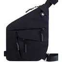 Сумка-мессенджер Bagland Triangle 3 л черный (0021066)