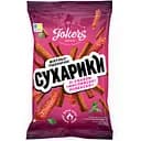 Сухарики JokerS пшенично-ржаные со вкусом охотничьих колбасок 60 г