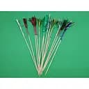 Шпажка Дощик для прикраси страв та фруктів 15 см 100 шт.